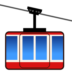 Emojidex mountain cableway