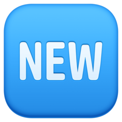 Facebook new符号,表示新的