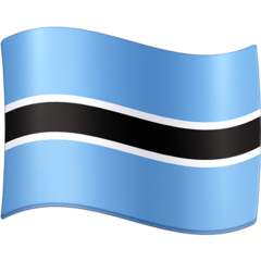 Facebook flag: Botswana