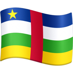 Facebook flag: Central African Republic