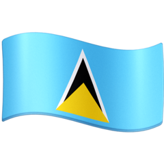 Facebook flag: St. Lucia