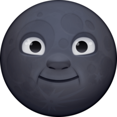 Facebook new moon face