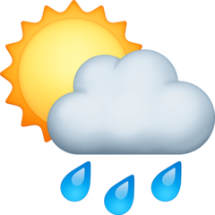 Facebook 雨云后面的太阳