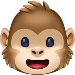 Facebook monkey face