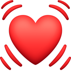 Facebook beating heart