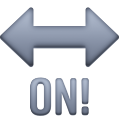 Facebook ON! arrow