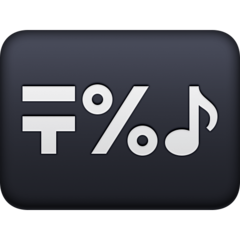 Facebook input symbols