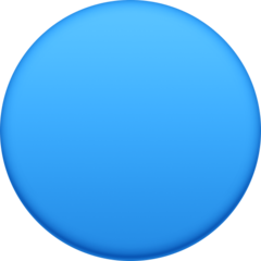 Facebook blue circle