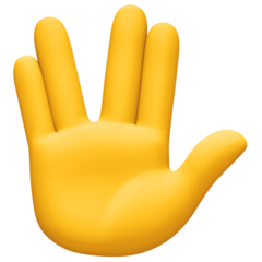 Facebook vulcan salute