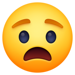 Facebook anguished face
