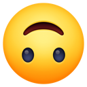 Facebook upside-down face