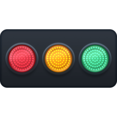 Facebook horizontal traffic light