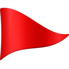 Facebook triangular flag