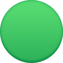 Facebook green circle