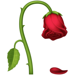 Facebook wilted flower