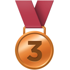 Facebook 3rd place medal