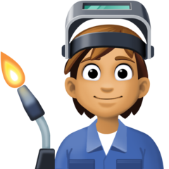 Facebook factory worker: medium skin tone