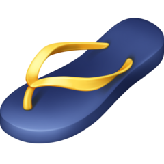 Facebook thong sandal