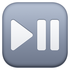 Facebook play or pause button