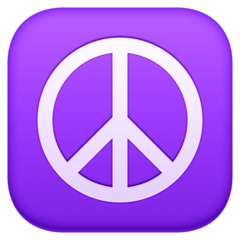 Facebook peace symbol