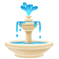 Facebook fountain