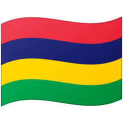 Google flag: Mauritius
