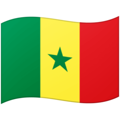 Google flag: Senegal