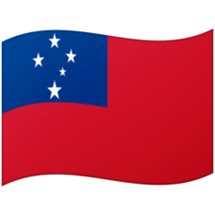 Google flag: Samoa