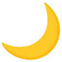 Google crescent moon