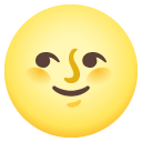 谷歌 带面孔的满月