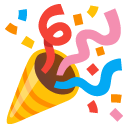 Google party popper