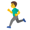谷歌 男跑步者