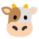 Google cow face