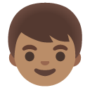 Google boy: medium skin tone