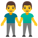 Google men holding hands