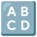 Google input latin uppercase