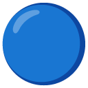 Google blue circle