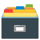 Google card file box