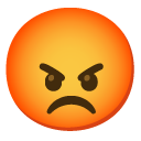谷歌 气得发红的脸