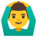 Google man gesturing OK