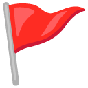 Google triangular flag