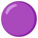 Google purple circle