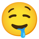 Google drooling face