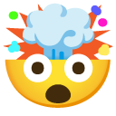 Google exploding head