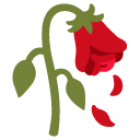 Google wilted flower