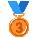 Google 3rd place medal