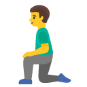 Google man kneeling