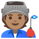 Google factory worker: medium skin tone