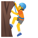 Google person climbing