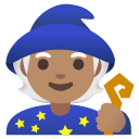 Google mage: medium skin tone